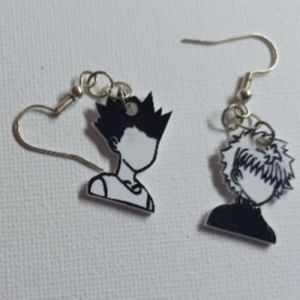 4/$60 New Gon & Killua (Hunter X Hunter) Pair of Earrings - Hand-Made